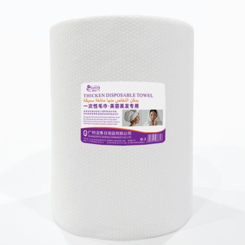 Manufacturers Customized Disposable Non-woven Towel Roll Hair Salon Bath Towel XL Massage Beauty Salon Disposable Bath Towel Roll